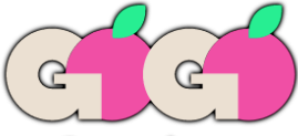 två färgad logo: det står Go Go